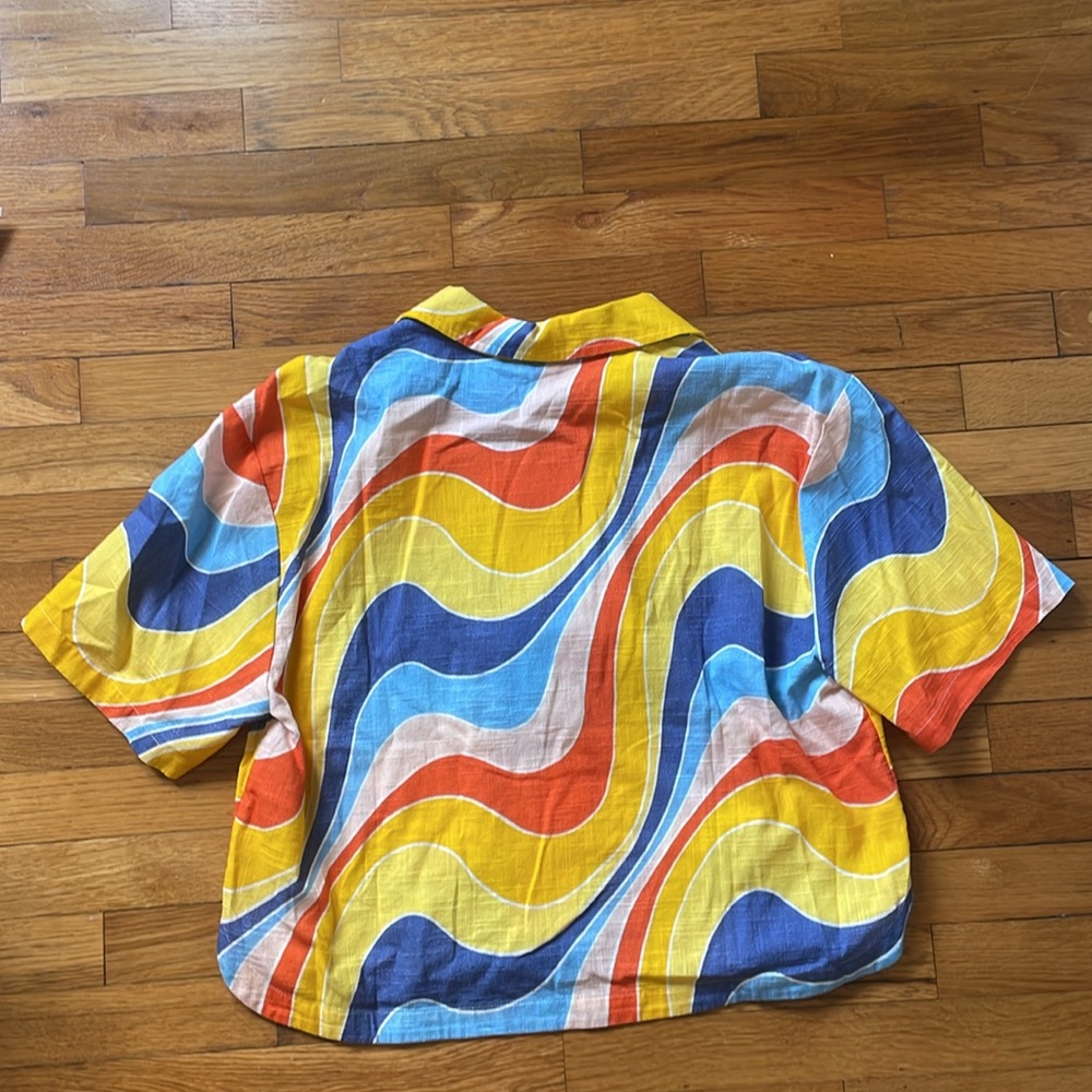 roxy button up top - Picture 4 of 4